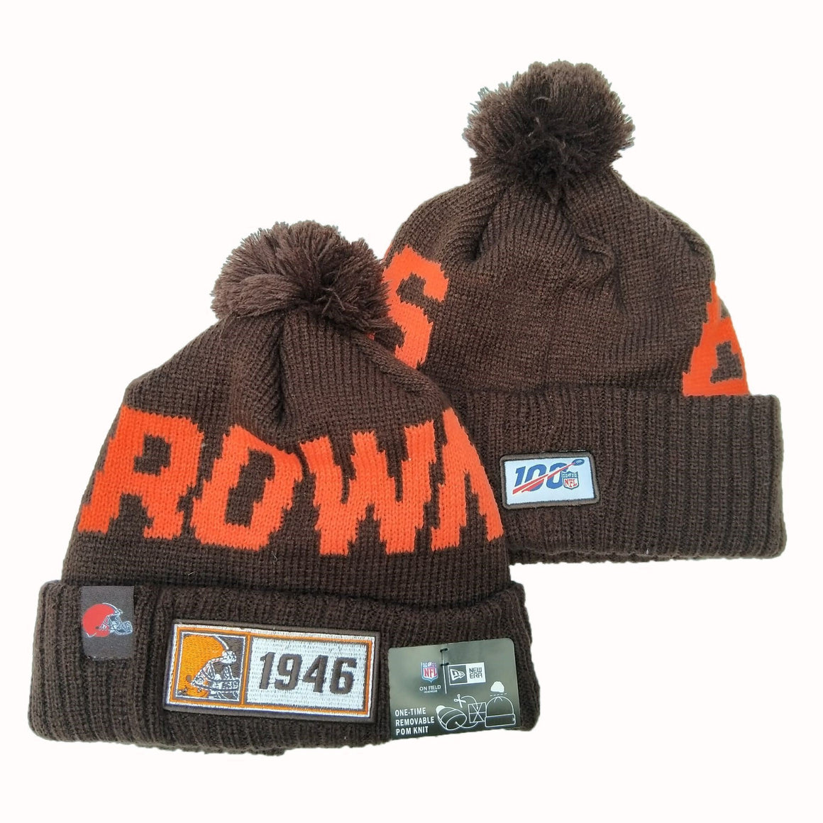 CLEVELAND BROWNS New Era 2019 Cold Weather Knit Hat