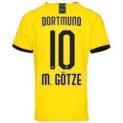 Götze 10 Borussia Dortmund Home Soccer Jersey 2019-20 – Yellow