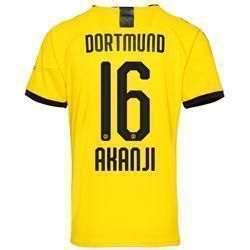 Akanji 16 Borussia Dortmund Home Soccer Jersey 2019-20 – Yellow