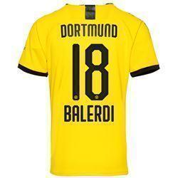 Balerdi 18 Borussia Dortmund Home Soccer Jersey 2019-20 – Yellow