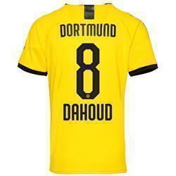 Dahoud 8 Borussia Dortmund Home Soccer Jersey 2019-20 – Yellow