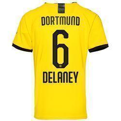 Delaney 6 Borussia Dortmund Home Soccer Jersey 2019-20 – Yellow