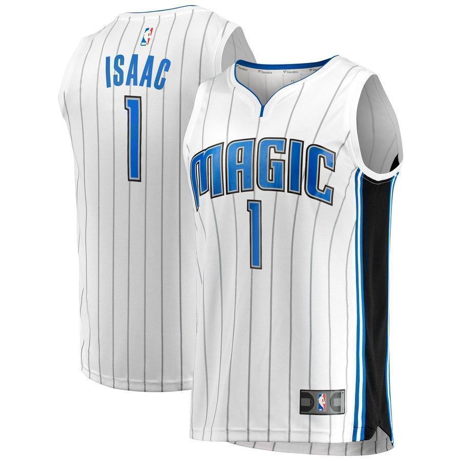 1-Jonathan Isaac Orlando Magic  Jersey - Association Edition – White