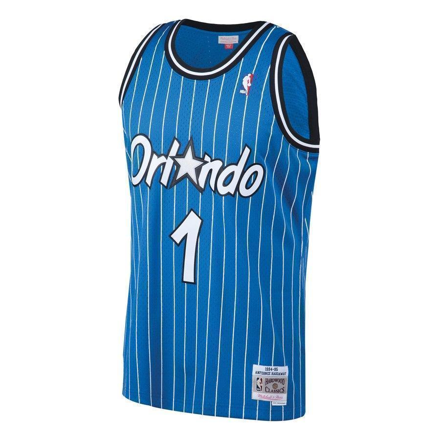 1-Penny Hardaway Orlando Magic  1994-95 Hardwood Classics Swingman Jersey - Blue