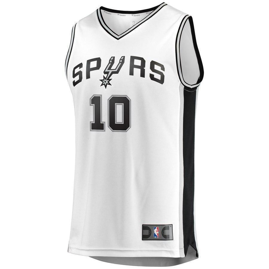 10-DeMar DeRozan San Antonio Spurs  White Jersey - Association Edition – White