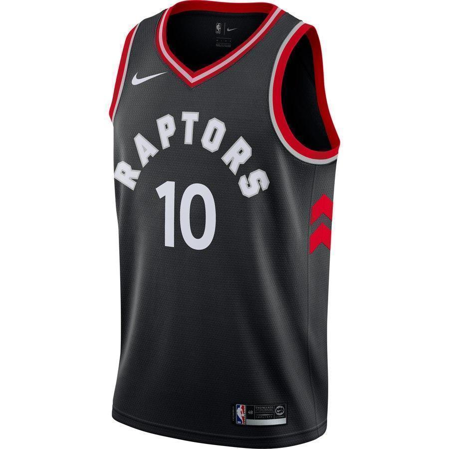 10-DeMar DeRozan Toronto Raptors Swingman Jersey - Statement Edition – Black