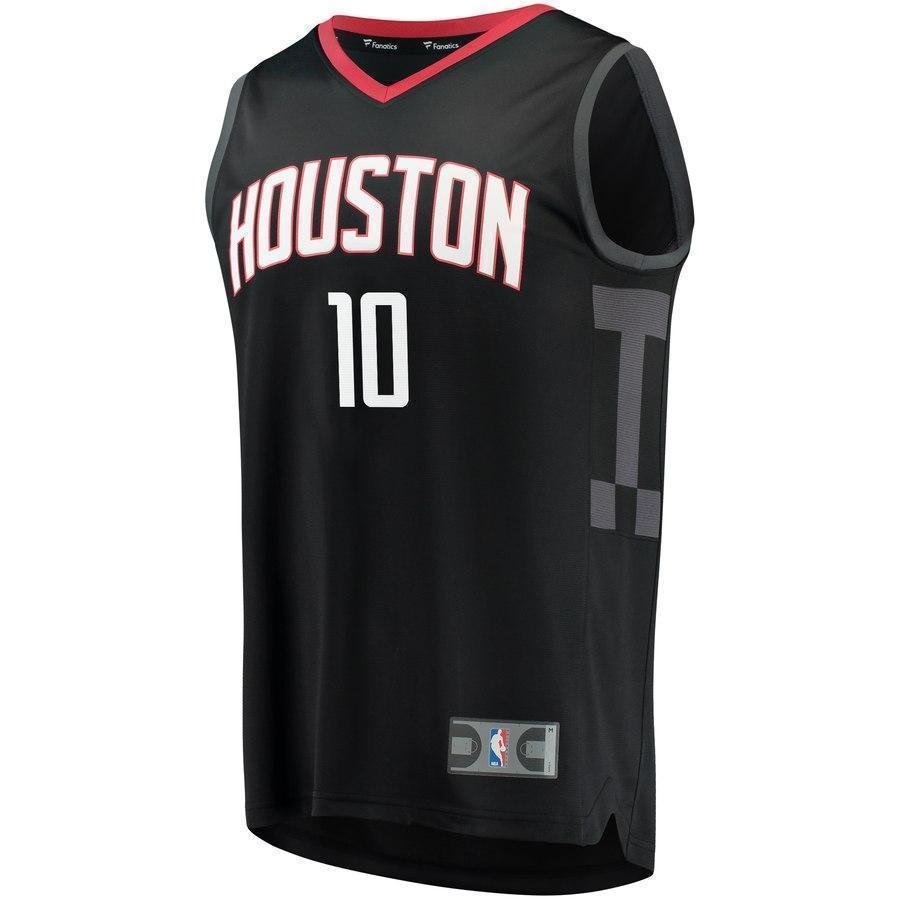 10-Eric Gordon Houston Rockets  Jersey Black - Statement Edition