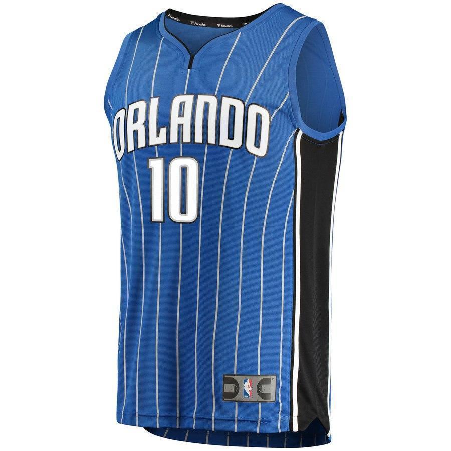 10-Evan Fournier Orlando Magic Jersey Blue - Icon Edition
