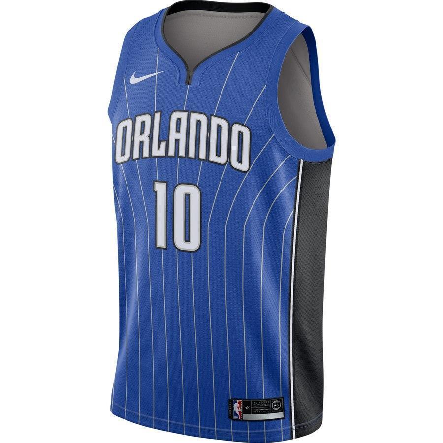 10-Evan Fournier Orlando Magic  Swingman Jersey - Icon Edition – Blue