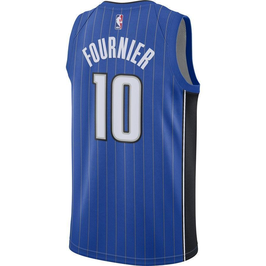 10-Evan Fournier Orlando Magic Swingman Jersey - Icon Edition – Blue