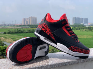 NIKE AIR JORDAN 3rd Generation Black Red Men's Shoes