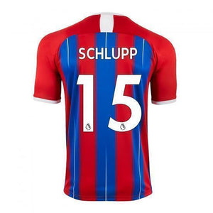 Crystal Palace 15 SCHLUPP Home Soccer Jersey 2019-20