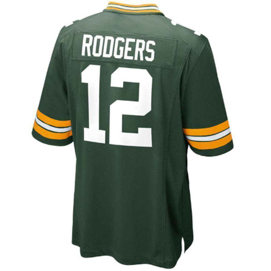 Aaron Rodgers Green Bay Packers American football jersey