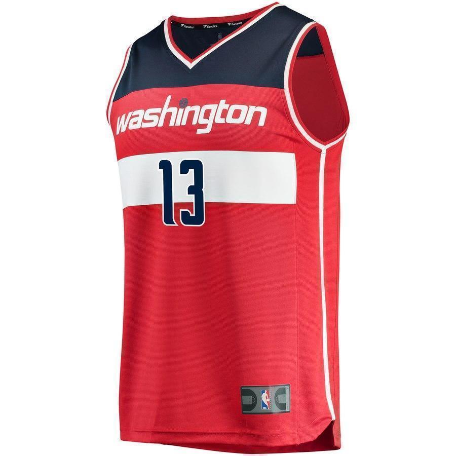 13-Thomas Bryant Washington Wizards  Jersey - Icon Edition - Red