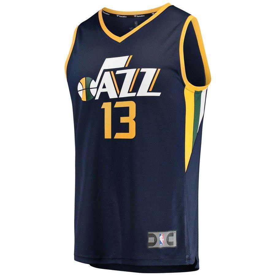 13-Tony Bradley Utah Jazz  Player Jersey - Icon Edition – Navy