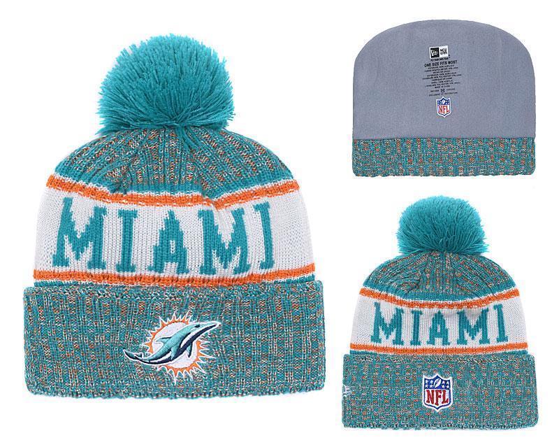 MIAMI DOLPHINS New Era 2019 Cold Weather Knit Hat