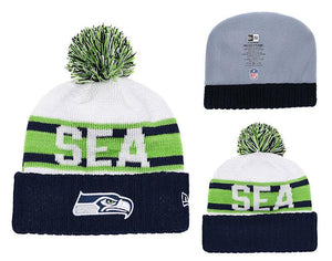 SEATTLE SEAHAWKS New Era 2019 Cold Weather Knit Hat