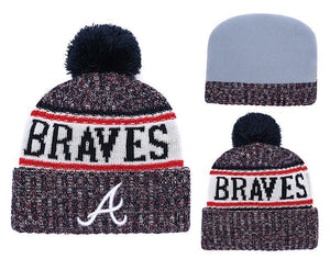 ATLANTA BRES New Era 2019 Cold Weather Knit Hat