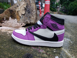 Nike Air Jordan 1 High OG TS SP Purple White