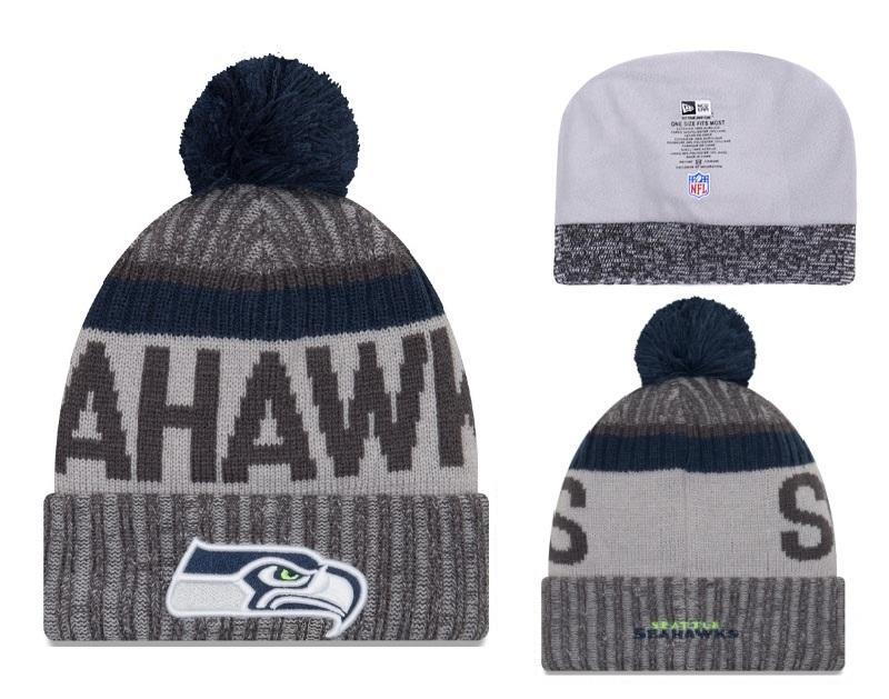 SEATTLE SEAHAWKS New Era 2019 Cold Weather Knit Hat