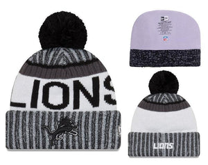 DETROIT LIONS New Era 2019 Cold Weather Knit Hat