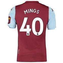 Aston Villa Mings Home Soccer Jersey 2019-20 Jersey