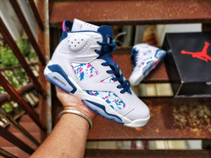 Air Jordan 6 Tie-dyed Oil Painting Color