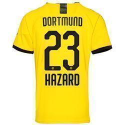 Hazard 23  Borussia Dortmund Home Soccer Jersey 2019-20 – Yellow