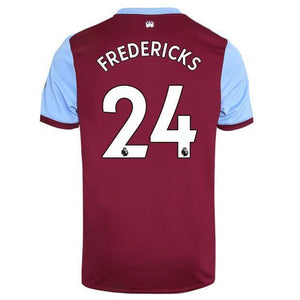 FREDERICKS 24 West Ham Home Soccer Jersey 2019-20 Jersey