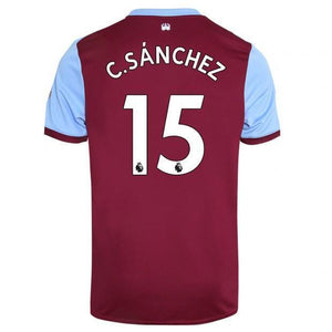 C.SANCHEZ 15 West Ham Home Soccer Jersey 2019-20 Jersey