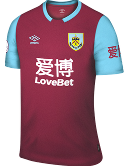 Burnley Home Soccer Jersey 2019-20