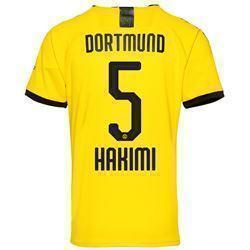 Hakimi 5 Borussia Dortmund Home Soccer Jersey 2019-20 – Yellow