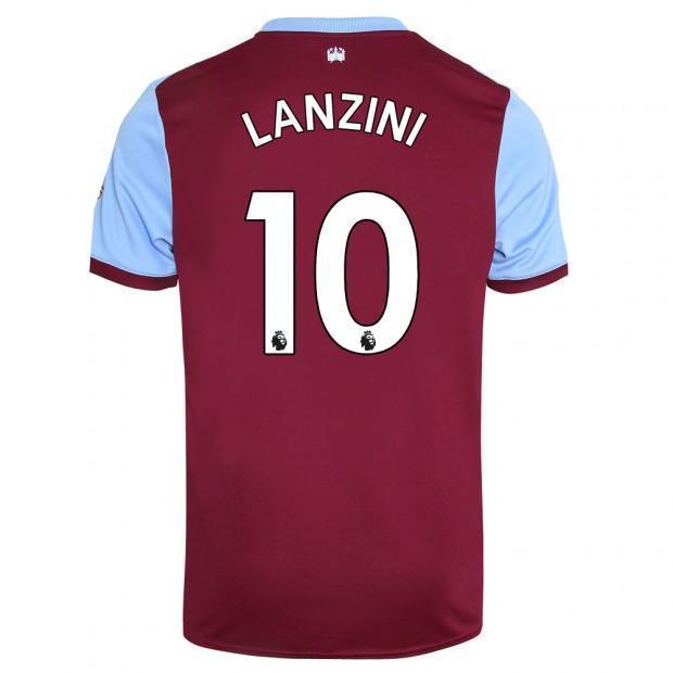 LANZINI 10 West Ham Home Soccer Jersey 2019-20 Jersey
