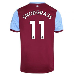 SNODGRASS 11 West Ham Home Soccer Jersey 2019-20 Jersey