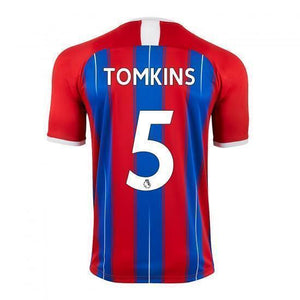 Crystal Palace 5 TOMKINS Home Soccer Jersey 2019-20