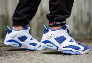 Air Jordan 6th White/Blue