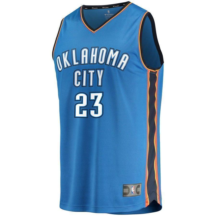 23-Terrance Ferguson Oklahoma City Thunder  Jersey Blue - Icon Edition