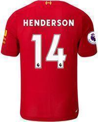 Henderson Liverpool New Balance Home Soccer Jersey 2019-20 Jersey - Black