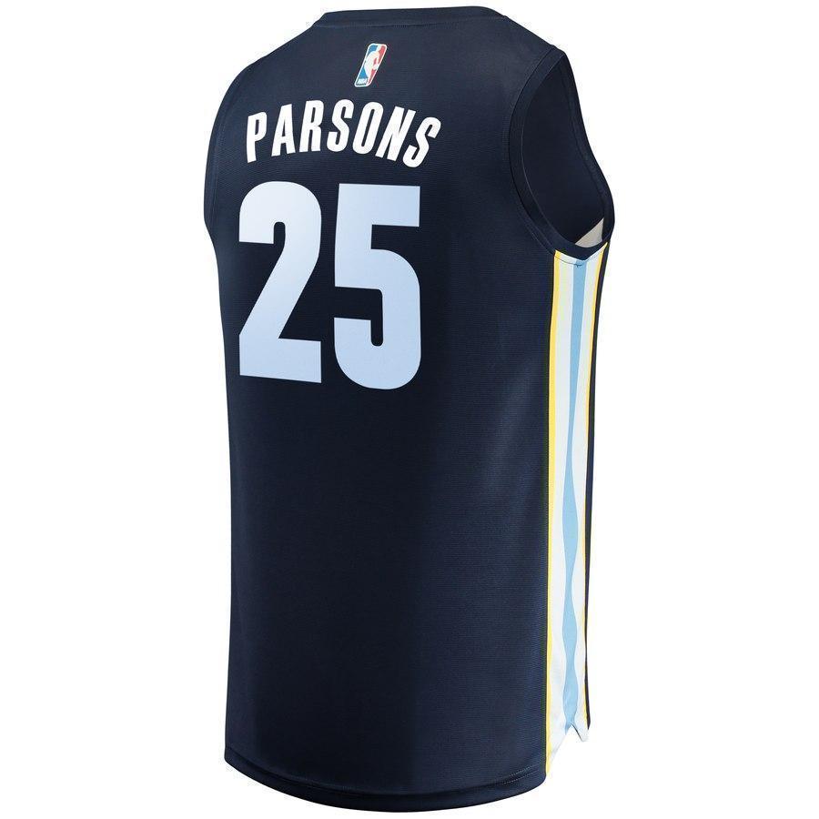 25-Chandler Parsons Memphis Grizzlies  Jersey - Icon Edition – Navy