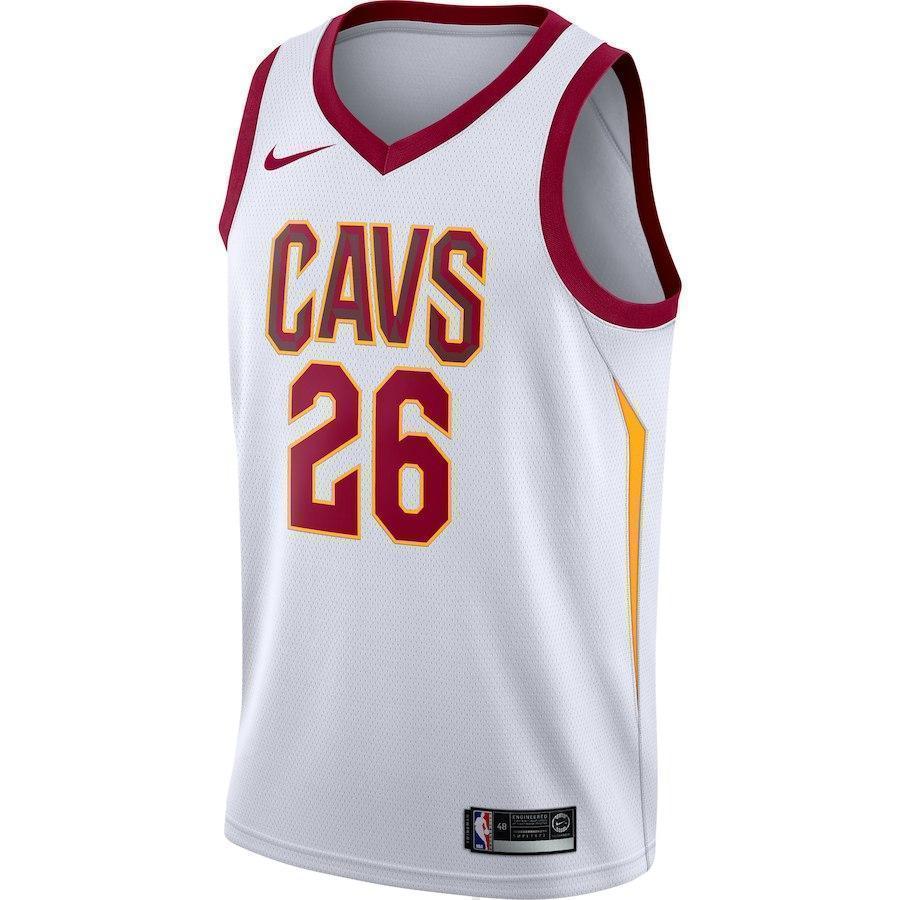 26-Kyle Korver Cleveland Cavaliers Swingman Jersey White - Association Edition