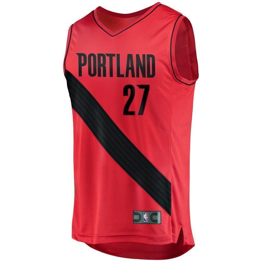 27-Jusuf Nurkic Portland Trail Blazers Jersey - Statement Edition - Red