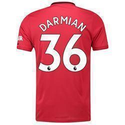 Darmian 36 Manchester United Home Soccer Jersey 2019-20