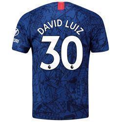 30-Luiz Chelsea Home Soccer Jersey 2019-20