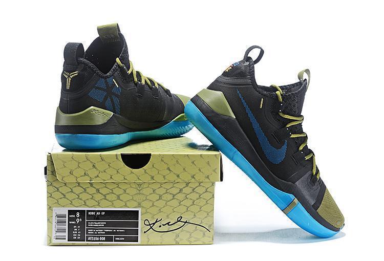 Nike Kobe AD Basketball EP Shoes Black Blue