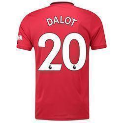 Dalot 20 Manchester United Home Soccer Jersey 2019-20