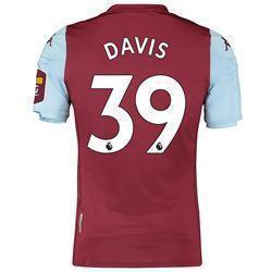 Aston Villa Davis Home Soccer Jersey 2019-20 Jersey