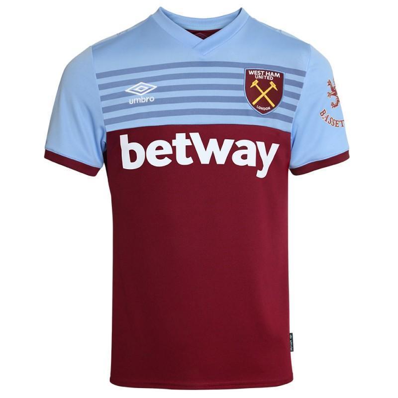 MASUAKU 26 West Ham Home Soccer Jersey 2019-20 Jersey