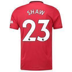 Shaw 23 Manchester United Home Soccer Jersey 2019-20