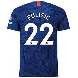 22-Pulisic Chelsea Home Soccer Jersey 2019-20