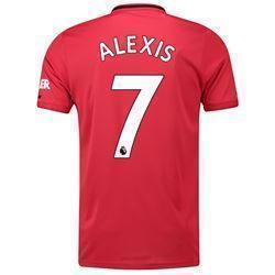 Alexis 7 Manchester United Home Soccer Jersey 2019-20